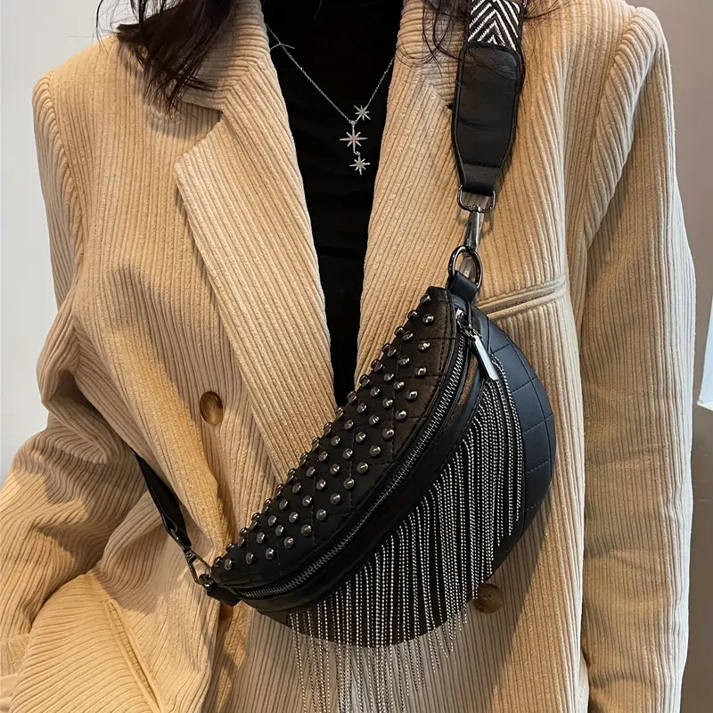Western Fringe Waist Bag